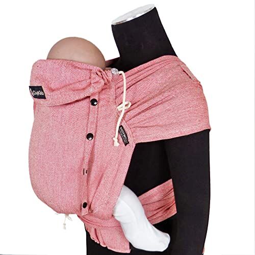 Didymos DidyKlick 4u Portapacchi per neonati e bambini da 3,5 kg fino a 20 kg, ergonomico, supporto addominale, marsupio