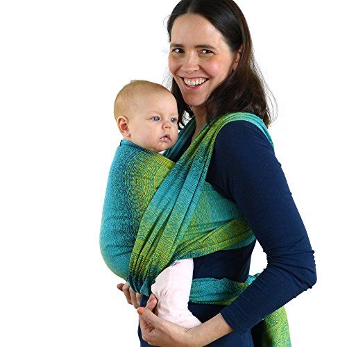 Didymos Woven Baby Wrap, ada Malachit, taglia 5, 420 cm, verde