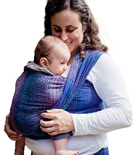 Didymos Woven Baby Wrap, prima suola Occidente, taglia 6, 470 cm, blu