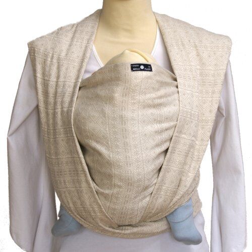 Didymos 23007 Sciarpa portabebè Indio Bianco Naturale T 7 (520 cm)