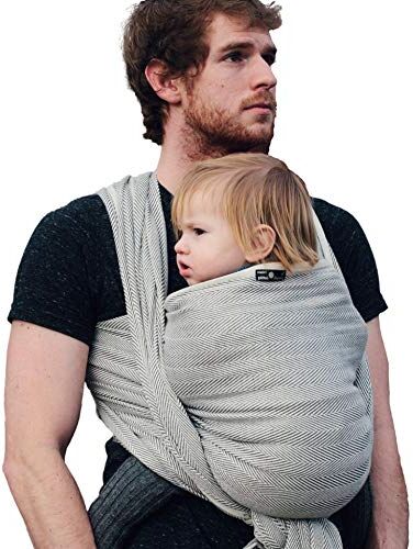 Didymos Woven Baby Wrap, lisca grigio, taglia 7, 520 cm, grigio