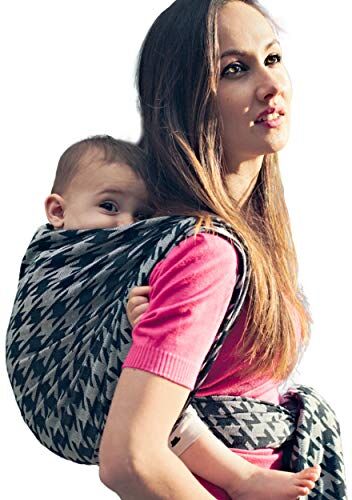 Didymos -, motivo pied de poule, per bambini, taglia 6, colore: antracite