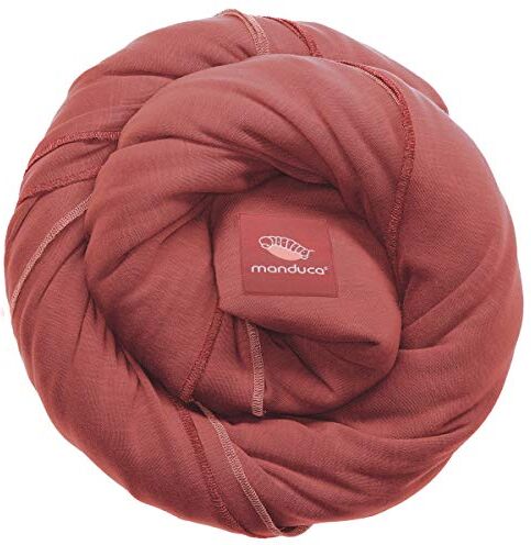 Manduca Sling > Rouge < Fascia portabebè elastica con certificato GOTS, 100% cotone biologico, marsupio per neonati e bambini dalla nascita (3,5-15kg)