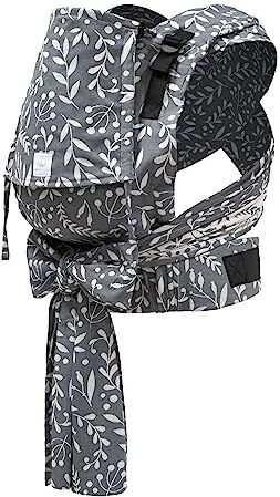 Stokke Marsupio  Limas Plus, Ardesia Floreale Versione 2023 (OCS) Marsupio half buckle Tre opzioni di trasporto Sicuro per bambini 4-18 kg