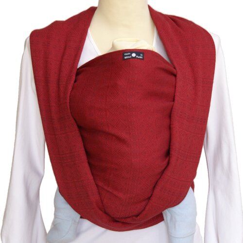 Didymos Indio Baby Wrap Sling (taglia 8, rosso rubino)