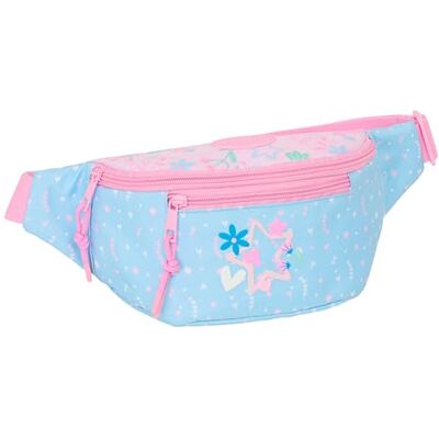 safta BLACKFIT8 SMILE Marsupio con tasca esterna, ideale per giovani e bambini di diverse età, comodo e versatile, qualità e resistenza, 23 x 9 x 12 cm, Blu chiaro/Rosa Chiaro, M, Casual safta BLACKFIT8 SMILE Marsupio con tasca esterna, ideale per giovani e bambini di diverse età, comodo e versatile, qualità e resistenza, 23 x 9 x 12 cm, Blu chiaro/Rosa Chiaro, M, Casual