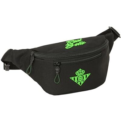 safta Real BETIS Marsupio con tasca esterna, ideale per giovani e bambini di diverse età, comodo e versatile, qualità e resistenza, 23 x 9 x 12 cm safta Real BETIS Marsupio con tasca esterna, ideale per giovani e bambini di diverse età, comodo e versatile, qualità e resistenza, 23 x 9 x 12 cm