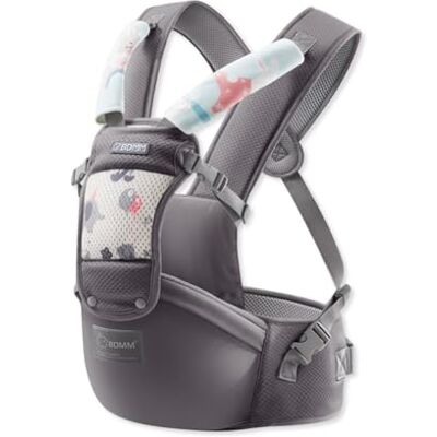 SONARIN Multifunzionale Ergonomico Hipseat Marsupio,Marsupio Neonati con Sedile Portantina Porta Bambino Fascia Porta Bebè Regolabile per Neonati Bambini 0-36 Mesi(Grigio) SONARIN Multifunzionale Ergonomico Hipseat Marsupio,Marsupio Neonati con Sedile Portantina Porta Bambino Fascia Porta Bebè Regolabile per Neonati Bambini 0-36 Mesi(Grigio)
