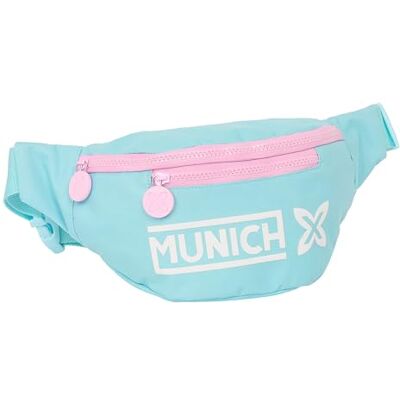 safta Munich Heaven Marsupio con tasca esterna, ideale per giovani e bambini di diverse età, comodo e versatile, qualità e resistenza, 23 x 9 x 12 cm, colore celeste, azzurro, Estándar, Casual safta Munich Heaven Marsupio con tasca esterna, ideale per giovani e bambini di diverse età, comodo e versatile, qualità e resistenza, 23 x 9 x 12 cm, colore celeste, azzurro, Estándar, Casual