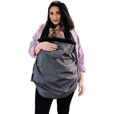 Neko Cover Invernale Universale per Marsupio e Fascia Porta-Bebè – 2 in 1 per Marsupio, Fascia, Porta Bimbo, Passeggino, Ovetto – Impermeabile, Antivento e Calda per Neonati (Grigio) Neko Cover Invernale Universale per Marsupio e Fascia Porta-Bebè – 2 in 1 per Marsupio, Fascia, Porta Bimbo, Passeggino, Ovetto – Impermeabile, Antivento e Calda per Neonati (Grigio)