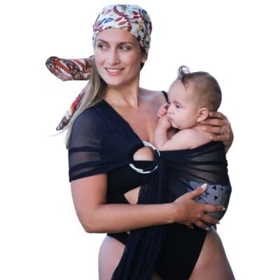 Neko Fascia Neonato Estiva per Mare e Piscina, Water Sling(Blu Navy) Fascia Neonato Ergonomica ad Asciugatura Rapida Neko Fascia Neonato Estiva per Mare e Piscina, Water Sling(Blu Navy) Fascia Neonato Ergonomica ad Asciugatura Rapida