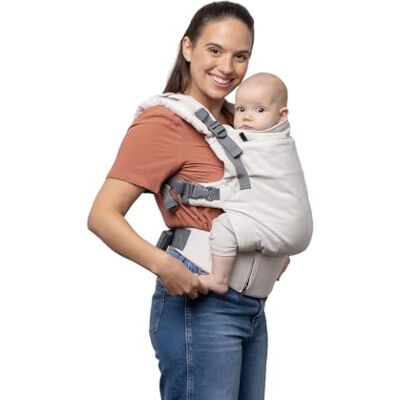 Boba X Marsupio Ergonomico Neonato-Bimbo, Regolabile, Pietra Bio Pannello e Spallacci Regolabili, cresce da 3 a 20 kg, Spalle Imbottite, Porta Frontale e Schiena per ogni corporatura. Boba X Marsupio Ergonomico Neonato-Bimbo, Regolabile, Pietra Bio Pannello e Spallacci Regolabili, cresce da 3 a 20 kg, Spalle Imbottite, Porta Frontale e Schiena per ogni corporatura.