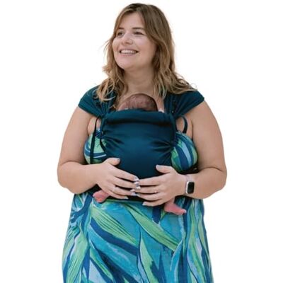 Neko Tiny Marsupio Neonato Ergonomico Regolabile da 2.5 kg (Evergreen) Neko Tiny Marsupio Neonato Ergonomico Regolabile da 2.5 kg (Evergreen)