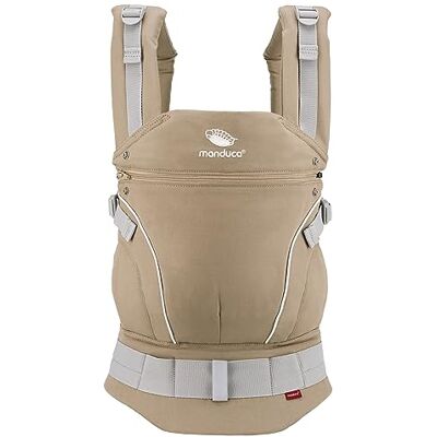 Manduca FIRST Marsupio Neonati > < Marsupio Ergonomico in Cotone Biologico, per Neonati dalla Nascita e Bambini de 3,5 a 20 kg (Nougat) Manduca FIRST Marsupio Neonati > < Marsupio Ergonomico in Cotone Biologico, per Neonati dalla Nascita e Bambini de 3,5 a 20 kg (Nougat)