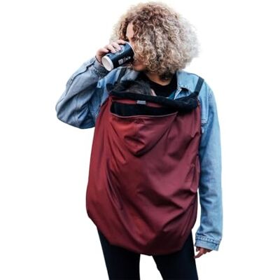 Neko Cover Invernale Universale per Marsupio e Fascia Porta-Bebè – 2 in 1 per Marsupio, Fascia, Porta Bimbo, Passeggino, Ovetto – Impermeabile, Antivento e Calda per Neonati (Sangria) Neko Cover Invernale Universale per Marsupio e Fascia Porta-Bebè – 2 in 1 per Marsupio, Fascia, Porta Bimbo, Passeggino, Ovetto – Impermeabile, Antivento e Calda per Neonati (Sangria)