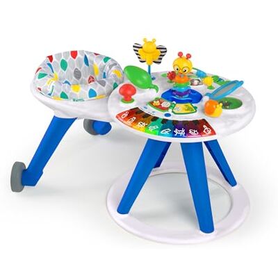 Baby Einstein Centro attività e Tavolo, Around We Grow, Girello Evolutivo, Stazione Giochi Rimovibile, Multilingue, Sedile Girevole a 360°, Altezza Regolabile, Sviluppo Motorio, dai 6 Mesi+ Baby Einstein Centro attività e Tavolo, Around We Grow, Girello Evolutivo, Stazione Giochi Rimovibile, Multilingue, Sedile Girevole a 360°, Altezza Regolabile, Sviluppo Motorio, dai 6 Mesi+