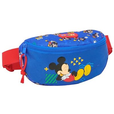 safta MICKEY MOUSE TODAY Marsupio per bambini, ideale per giovani e bambini di diverse età, comodo e versatile, qualità e resistenza, 23 x 9 x 14 cm safta MICKEY MOUSE TODAY Marsupio per bambini, ideale per giovani e bambini di diverse età, comodo e versatile, qualità e resistenza, 23 x 9 x 14 cm