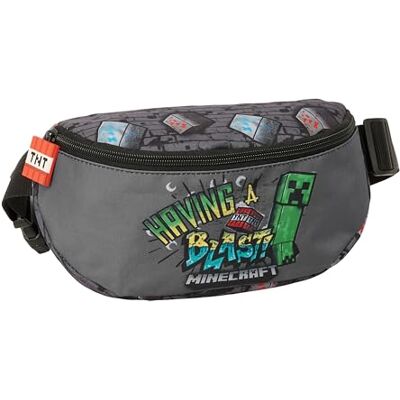 safta MINECRAFT GRAFFITI Marsupio per bambini, ideale per giovani e bambini di diverse età, comodo e versatile, qualità e resistenza, 23 x 9 x 14 cm safta MINECRAFT GRAFFITI Marsupio per bambini, ideale per giovani e bambini di diverse età, comodo e versatile, qualità e resistenza, 23 x 9 x 14 cm