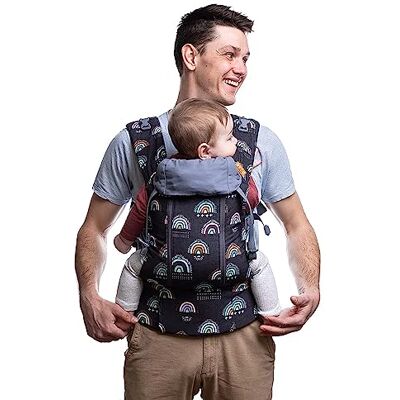 Beco 8 Marsupio Neonato-Bimbo, Mesh Traspirante, 3-20 kg, Arcobaleno Boho Ibrido Traspirante con Porta Frontale, Fianco e Zaino, fresco d'estate, Ergonomico e Sano per le Anche dal primo giorno. Beco 8 Marsupio Neonato-Bimbo, Mesh Traspirante, 3-20 kg, Arcobaleno Boho Ibrido Traspirante con Porta Frontale, Fianco e Zaino, fresco d'estate, Ergonomico e Sano per le Anche dal primo giorno.