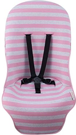 JYOKO KIDS Materassino per passeggino compatibile con Bugaboo Cameleon 2 in cotone 100% (Pink Island)