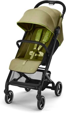 Cybex Gold Passeggino Beezy con Cintura One-Pull, Per Bambini dalla Nascita Fino a 4 Anni (Max. 22 kg), Compatto e Ergonomico, Nature Green (Verde)