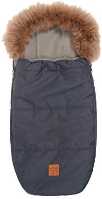 Kaiser Sacco coprigambe per passeggino Louis Alaska, colore: Blu denim