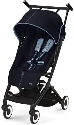 Cybex Gold Passeggino Libelle con Cintura One-Pull, Per Bambini da 6 Mesi a 4 Anni Circa (Max. 22 kg), Ultraleggero (Solo 6 kg), Ocean Blue (Blu)