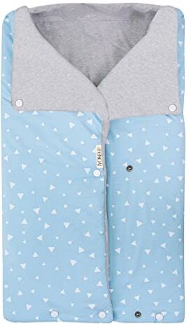 JYOKO KIDS Sacchi Universale Per Navicella (BLUE SPARKLES, COTONE)