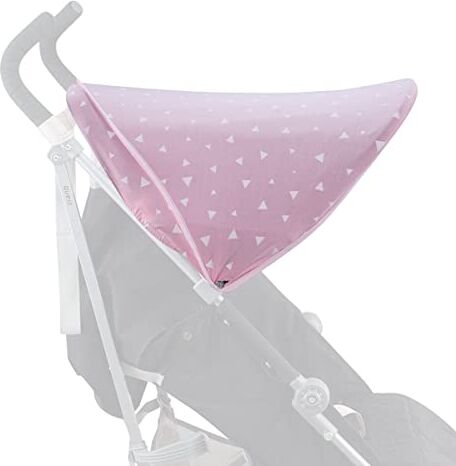 JYOKO KIDS Copri Cappottina per Passeggino compatibile con Maclaren Quest, Techno y Xt (PINK SPARKLES)