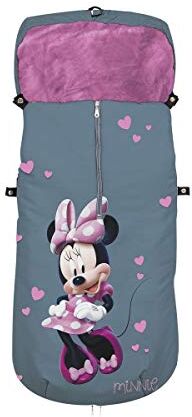 Interbaby Disney Sacco Termico Passeggino Universale- Minnie Blossons, Grigio, 1 Unità (Confezione da 1) ()