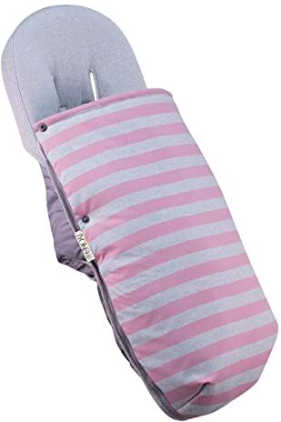 JYOKO KIDS  Universale per Passeggino,  Coprigambe per Carrozzina di Bambini in Cotone, Primavera/Mezza Stagione (PINK ISLAND, COTONE)