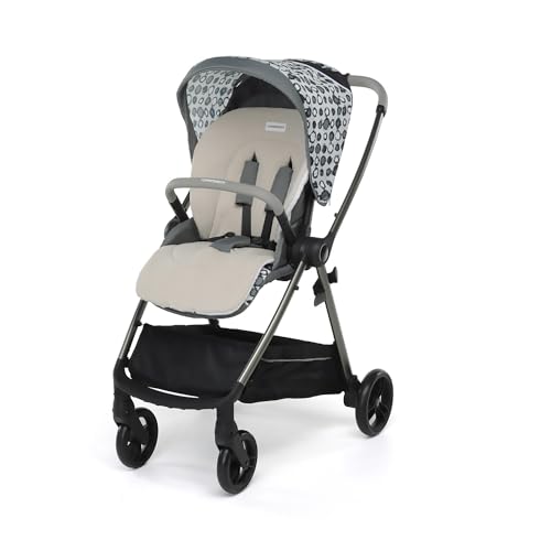 Foppapedretti Materassino Universale per Passeggino in Tencel Lyocell, Double Face con lato Estivo e Invernale, Beige