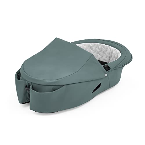 Stokke Navicella  X, Cool Teal Navicella rimovibile per il passeggino  X Morbido interno, materasso traspirante e due comode tasche