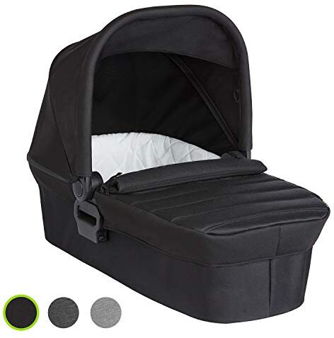 BABY JOGGER Passeggino con navicella pieghevole per passeggino City Elite 2 Jet, peso 5,996 kg, colore: Nero