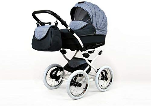 SaintBaby Passeggino Trio 3in1 2in1 Isofix Ovetto Compatto Nostalgica by  Magic Grey 3in1 con Ovetto