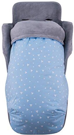 JYOKO KIDS Sacco impermeabilizzato per passeggino compatibile con Maclaren (Blue Sparkles, Pile)