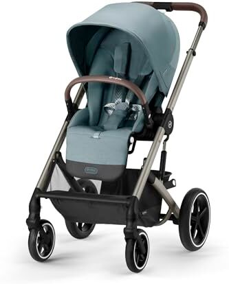 Cybex Balios S Lux Taupe Frame Sky Blue