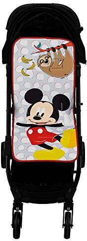 Interbaby Materassino per passeggino Topolino Mickey Mouse, grigio