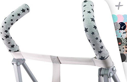 JYOKO KIDS Rivestimento per Manubrio Passeggino (Black Star)