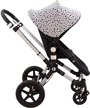 JYOKO KIDS Cappotina in cotone compatibile con Cameleon 2 e 3 (Black Star)