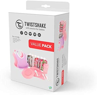 Twistshake Parapioggia Per Passeggino, Colore: Trasparente, Rosa