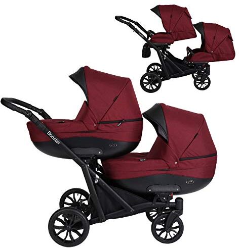 Kunert Un passeggino gemellare 2 in 1 navicella carrozzina accessoti  Booster 2in1 passeggini (bordo, 2in1)