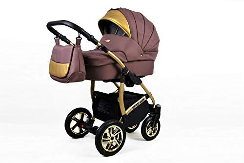 SaintBaby Passeggino Trio 3in1 2in1 Isofix Ovetto Compatto Gold-Deluxe by  Mokka 3in1 con Ovetto