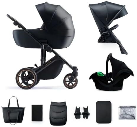 kk Kinderkraft Trio Prime 2 Pro I-Size Black Kinderkraft