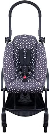 JYOKO KIDS Fodera imbottita per passeggino compatibile con YoYo Babyzen, 100% Cotone (Winter Sky)