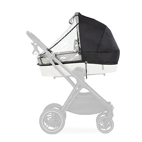 Hauck Raincover Pram Parapioggia Carrozzina Universale Parapioggia Navicella Universale con Finestrina Chiudibile, 2 Aree di Ventilazione Telo Antipioggia Regolabile Trasparente