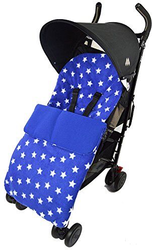 For-your-Little-One Sacco a pelo in pile/Cosy Toes compatibile con Britax Smart agile Dual mobile stella blu