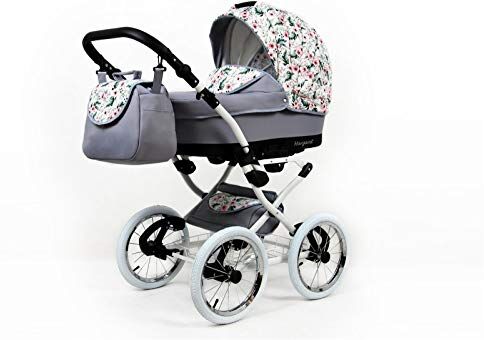 SaintBaby Passeggino Trio 3in1 2in1 Isofix Ovetto Compatto Nostalgica by  Wild Flowers 2in1 Senza Ovetto