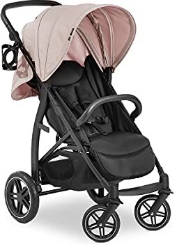 Hauck Passeggino Rapid 4D Passeggino Leggero 25 kg Portata Passeggino Pieghevole con Ruote di Gomma Passeggino Compatto, Regolabile, Chiusura Veloce, Portabibite Grande Portaoggetti Rosa