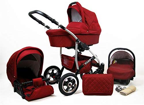 SaintBaby Passeggino Trio 3in1 2in1 Isofix Ovetto Compatto Q-Step by  Chili 2in1 Senza Ovetto